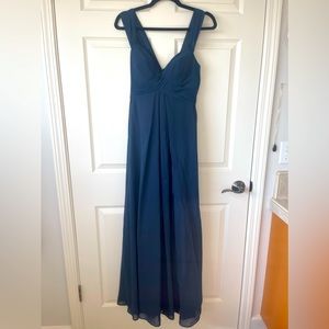Chiffon bridesmaid dress